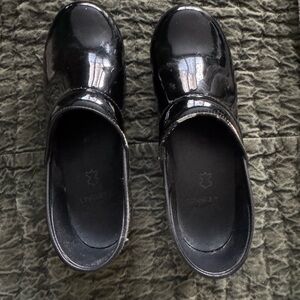 Dansko Patent Leather Clogs